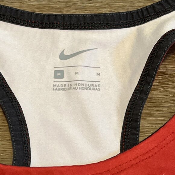 Women's Nike NSU Digital Fast Running Unitard MEDIUM Red Blue Track Field CV3665 - Picture 5 of 10